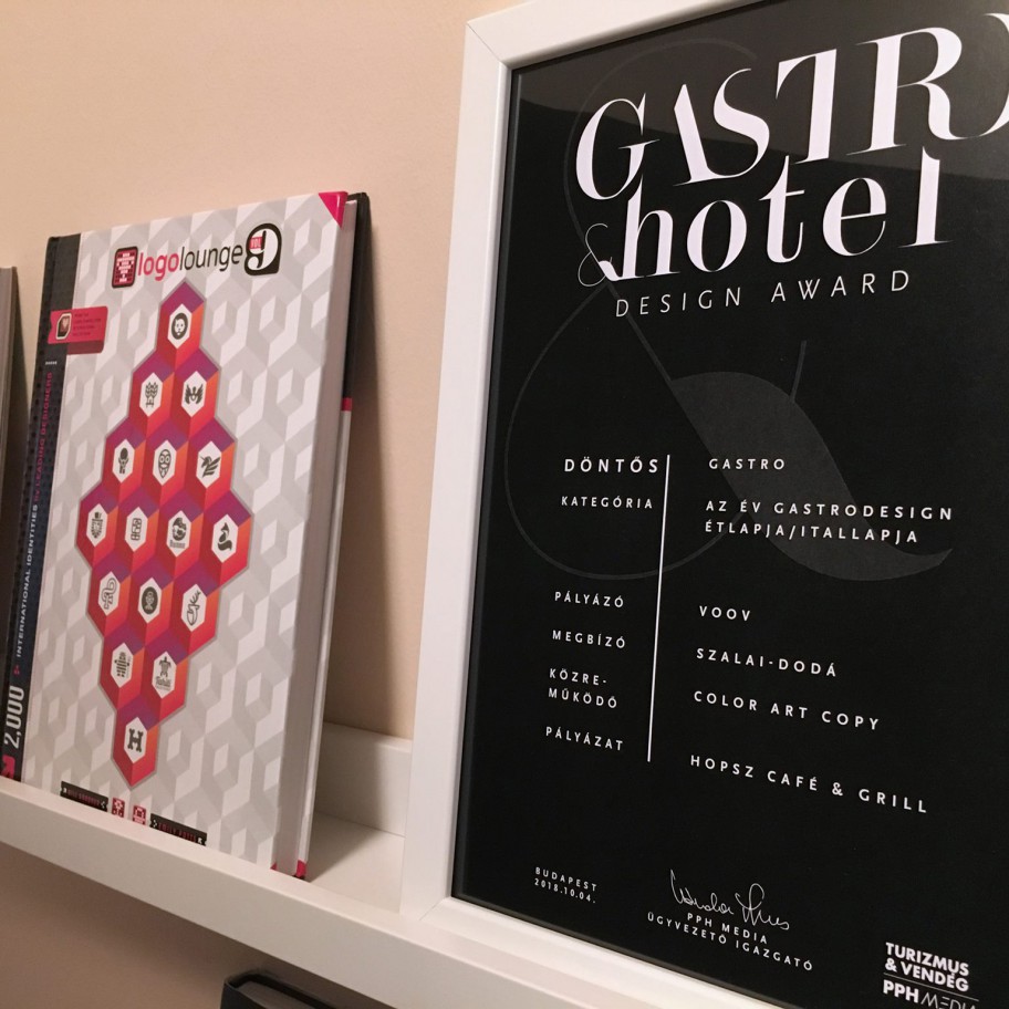 Gastro & Hotel Design Award elismerés