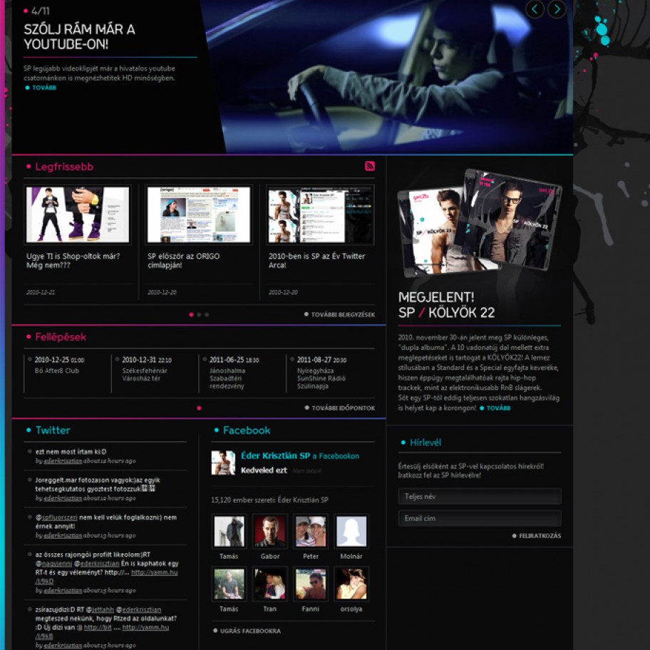 Itt az SPmusic.hu 2011-es változata